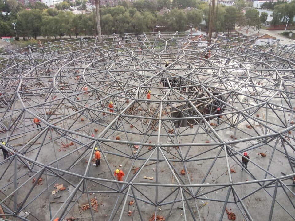 九龙坡全民健身中心网架